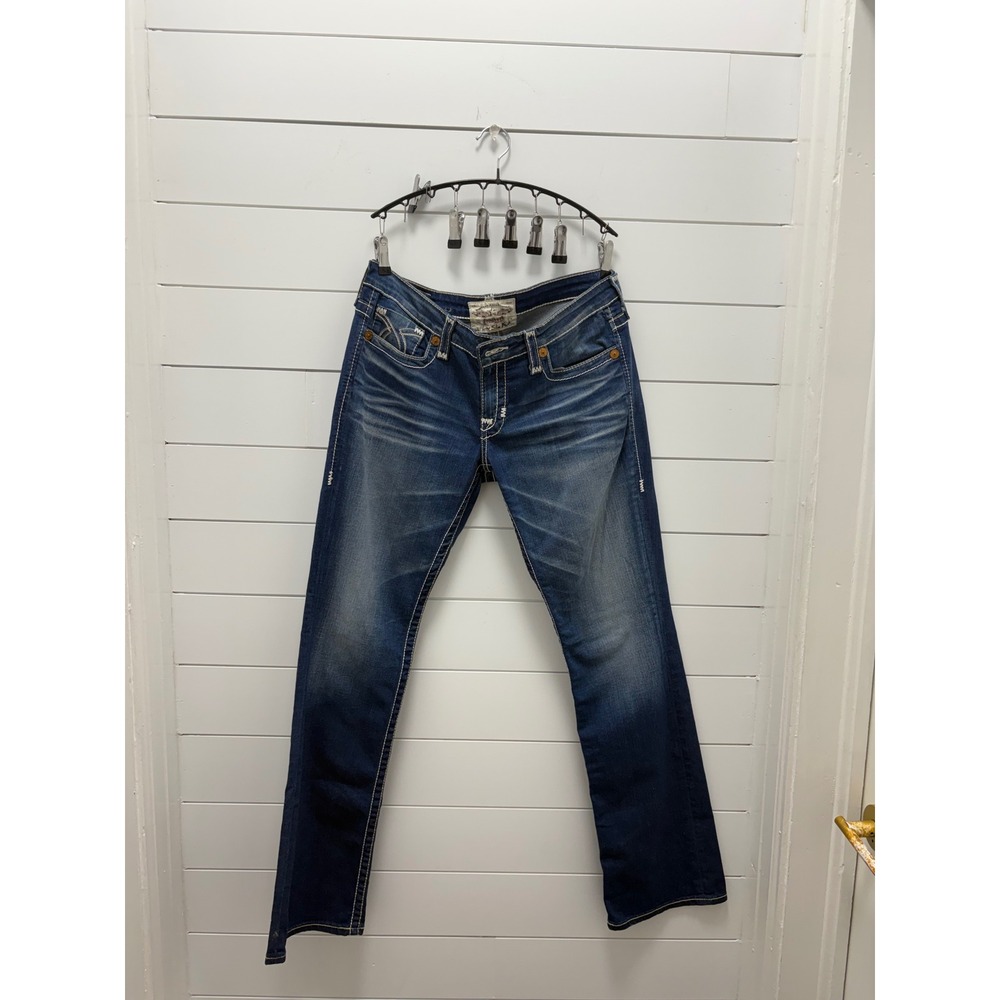 Big Star the Legendary Blue Jeans 30R Liv Slim Boot Medium Wash